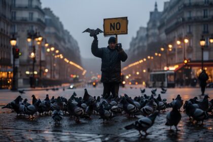Des amendes sévères pour ceux qui nourrissent les pigeons en France : attention à l’explosion des populations
